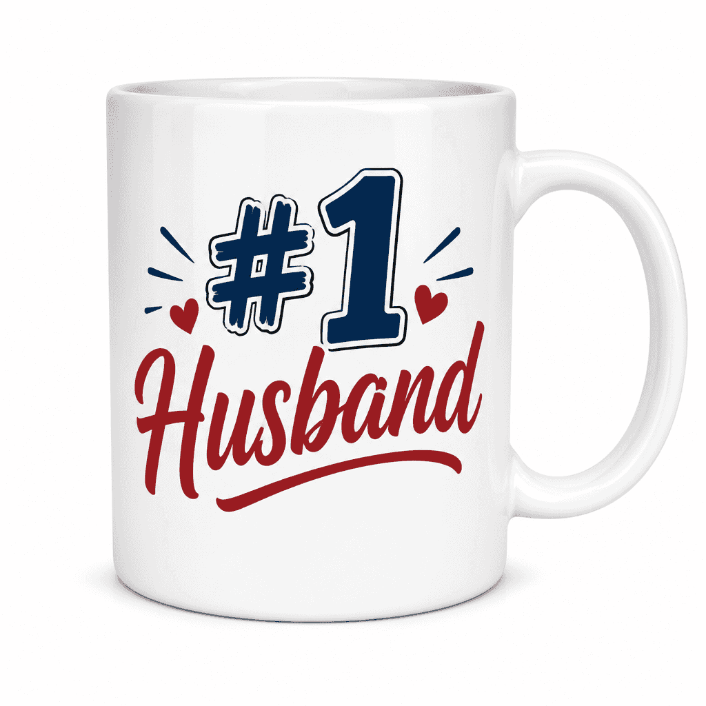 Funny Mug – #1 Husband