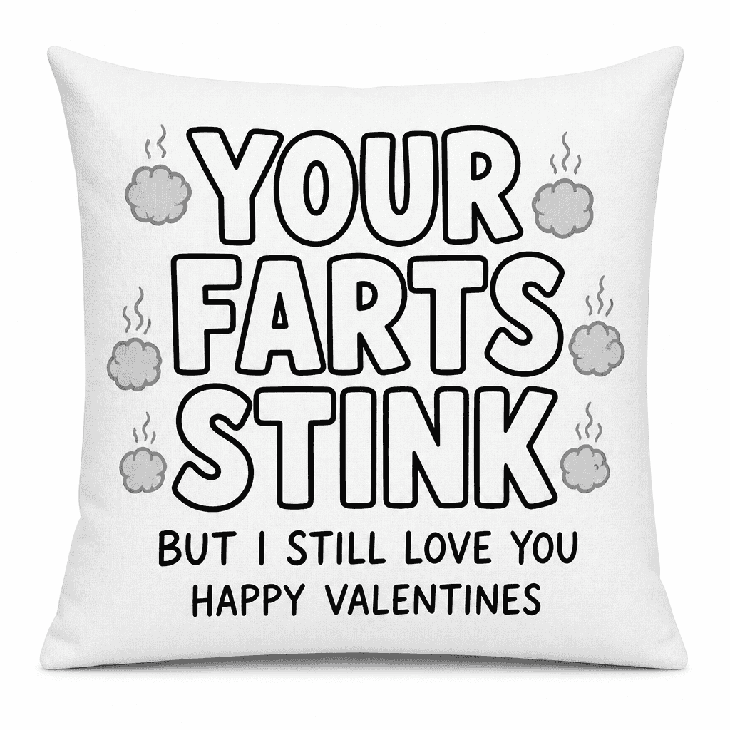 Your Farts Stink (But I Still Love You) - Pillow