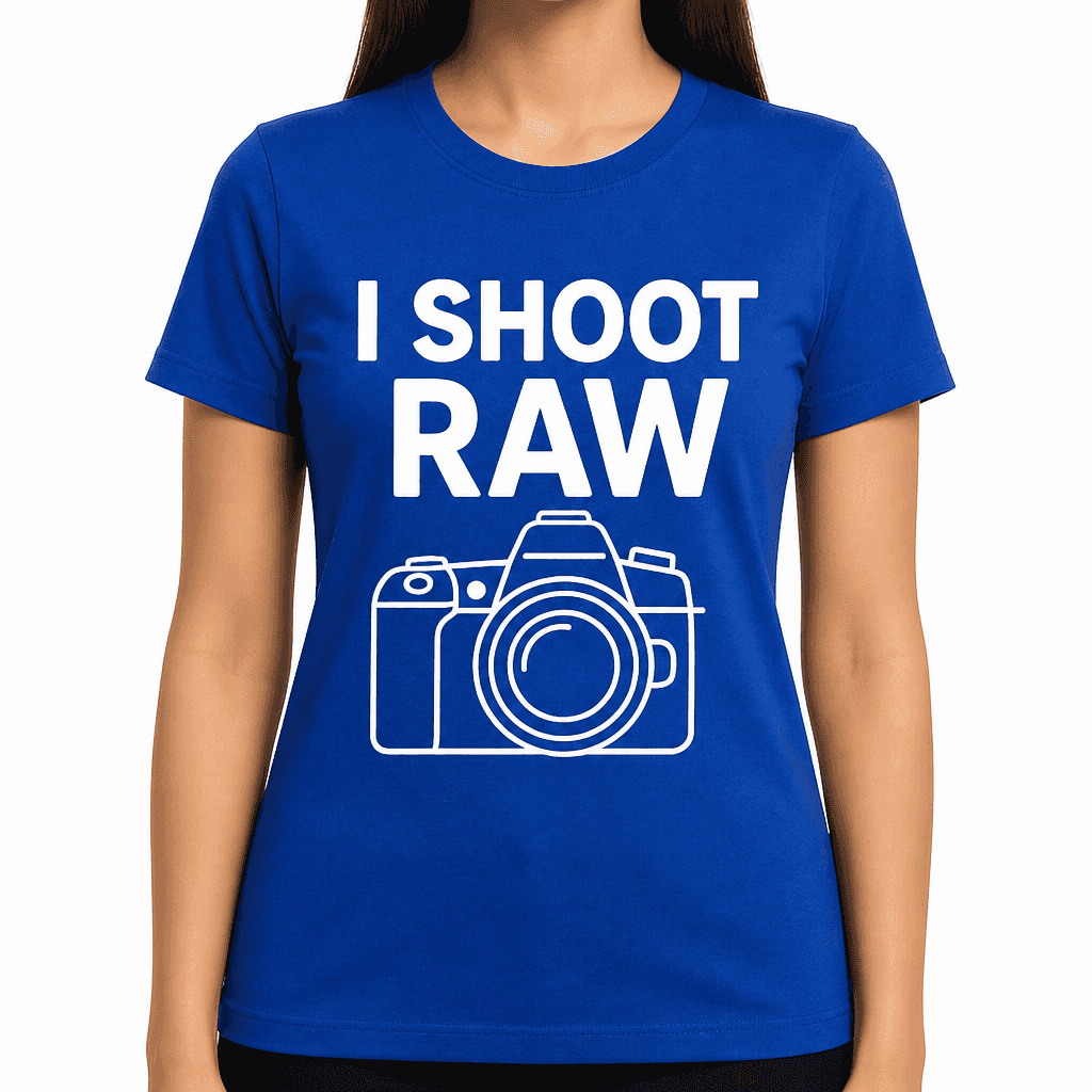 I Shoot RAW T-Shirt