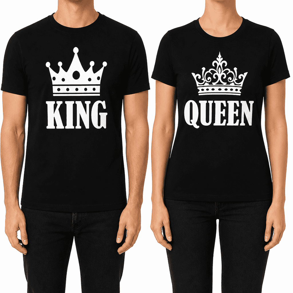 KING QUEEN - T-Shirt Set