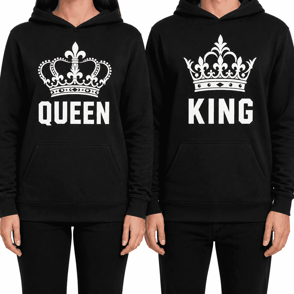 QUEEN + KING - Hoodie Set