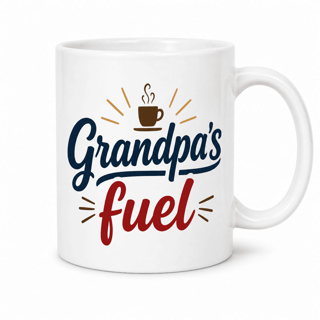 Funny Grandpa Mug - Grandpa's fuel