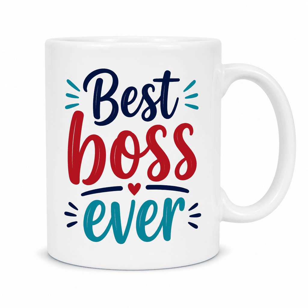 Best Boss Ever Mug - "Best boss ever"