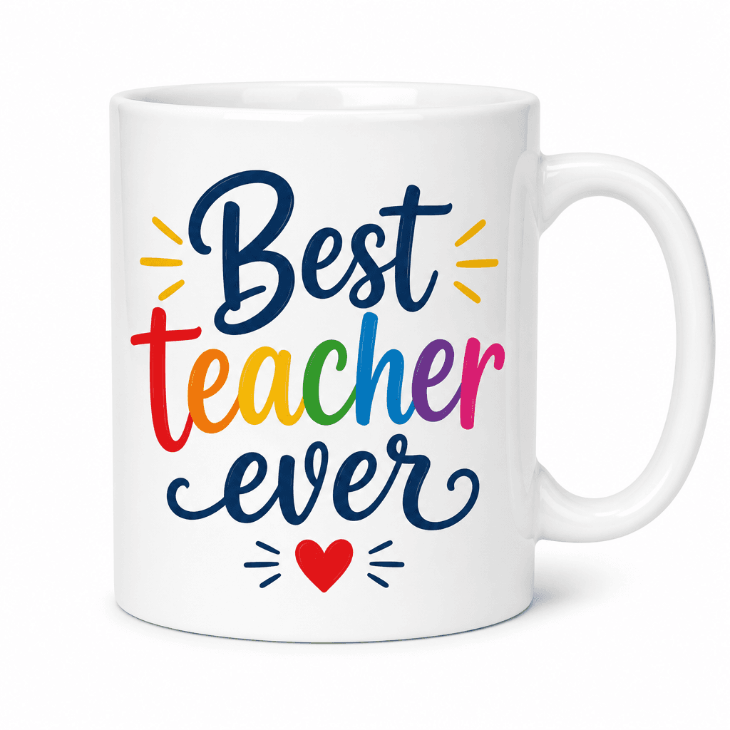 Teacher Gift Mug - Best teacher ever