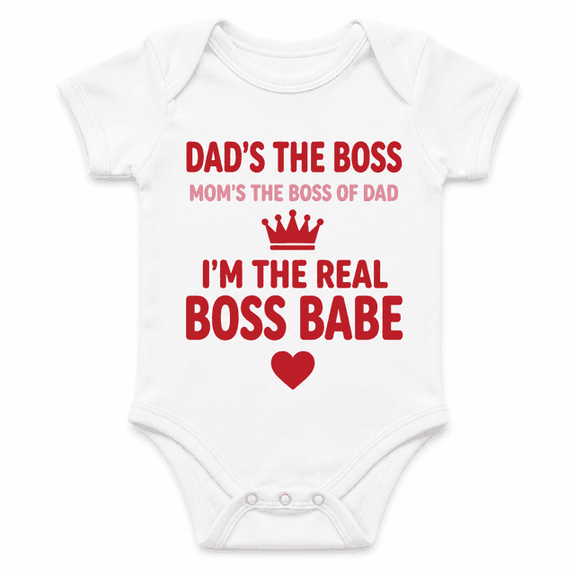I'm The Real Boss - Baby Bodysuit