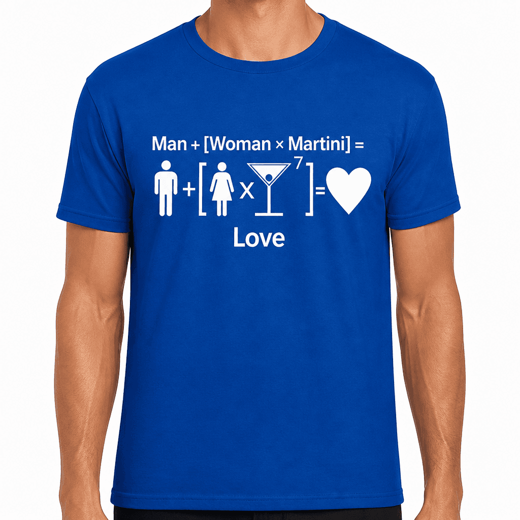 Martini = Love - T-Shirt