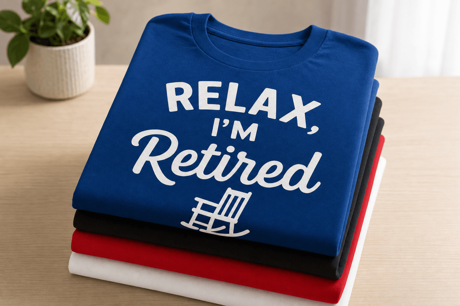 Folded TshirtPlease t-shirts