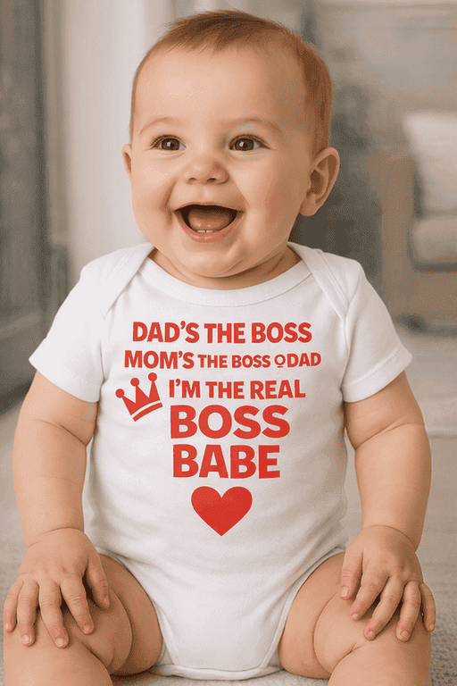 I'm The Real Boss - Baby Bodysuit