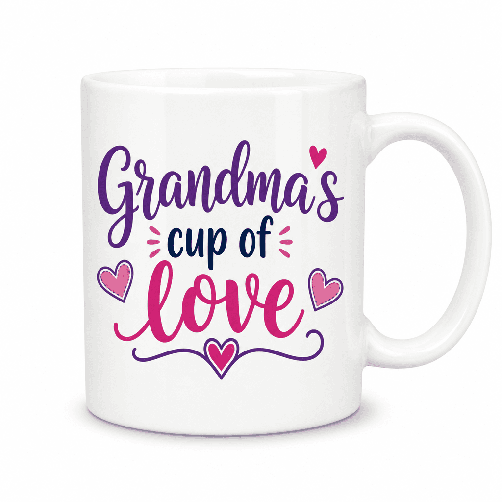 Grandma Mug Gift - Grandma's cup of love