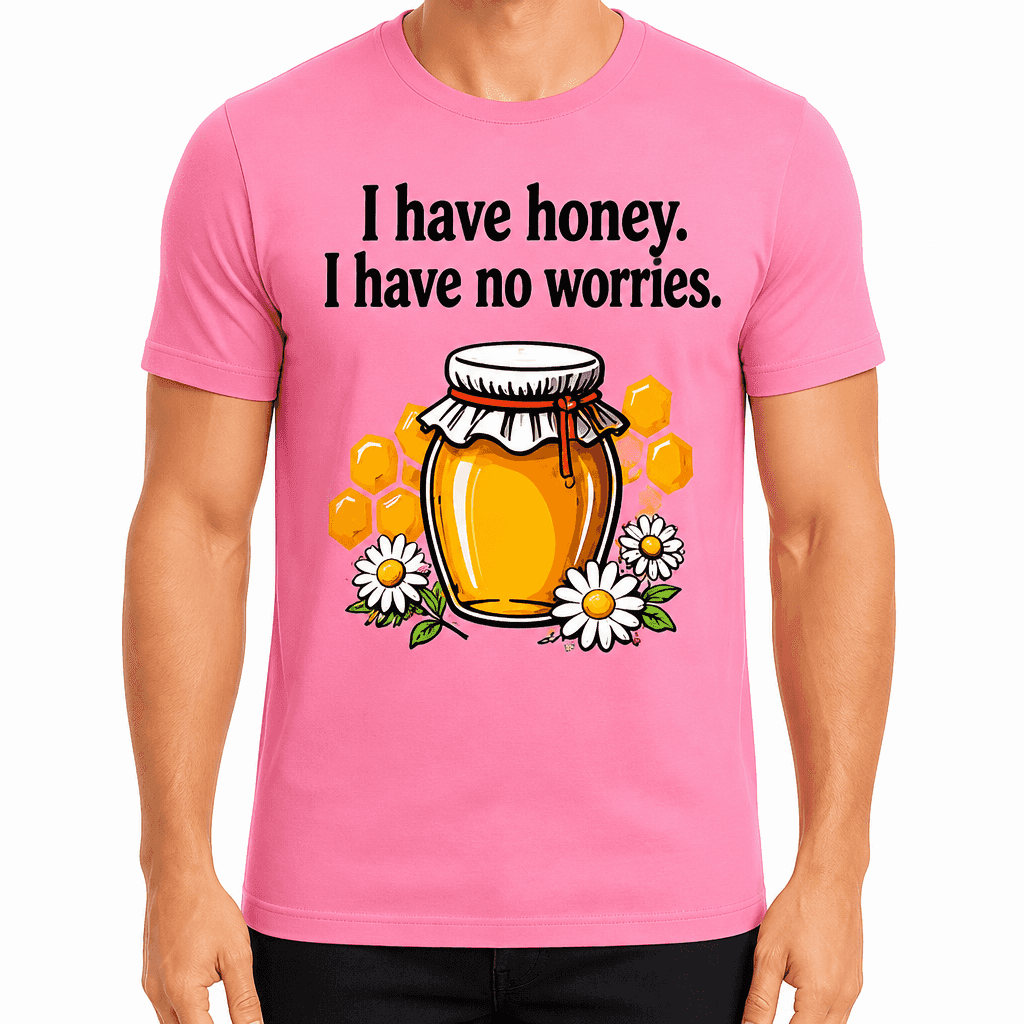 Beekeeper T-shirt β I have honey. I have no worries.