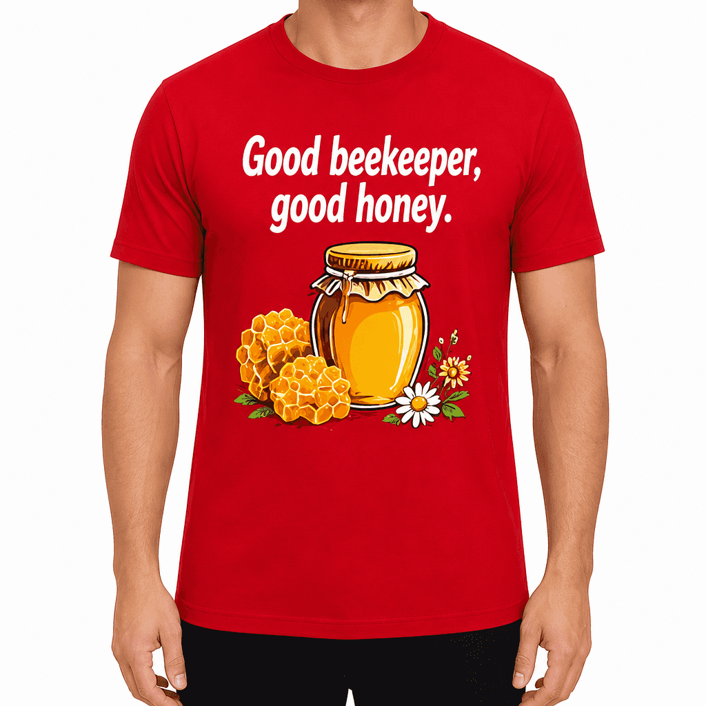 Beekeeper T-shirt β Good beekeeper, good honey.