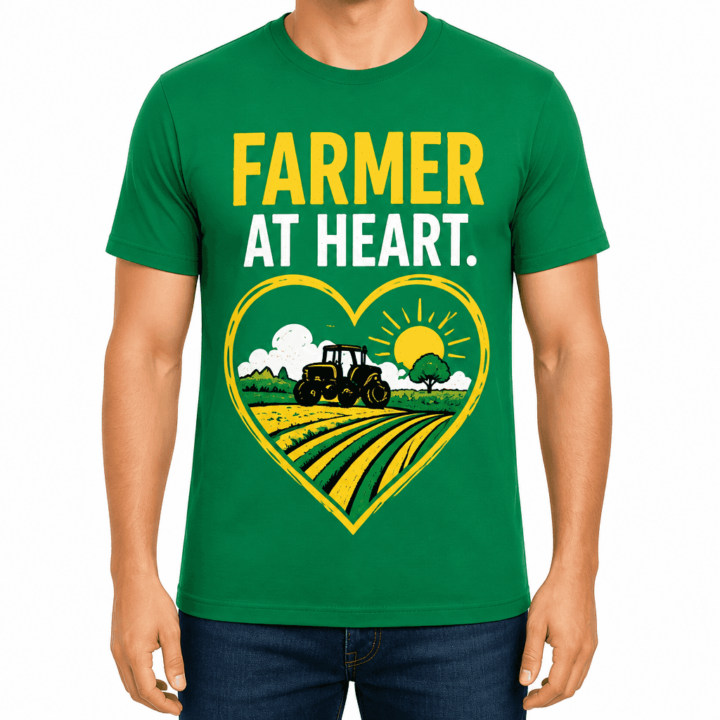 Farmer T-shirt β FARMER AT HEART.