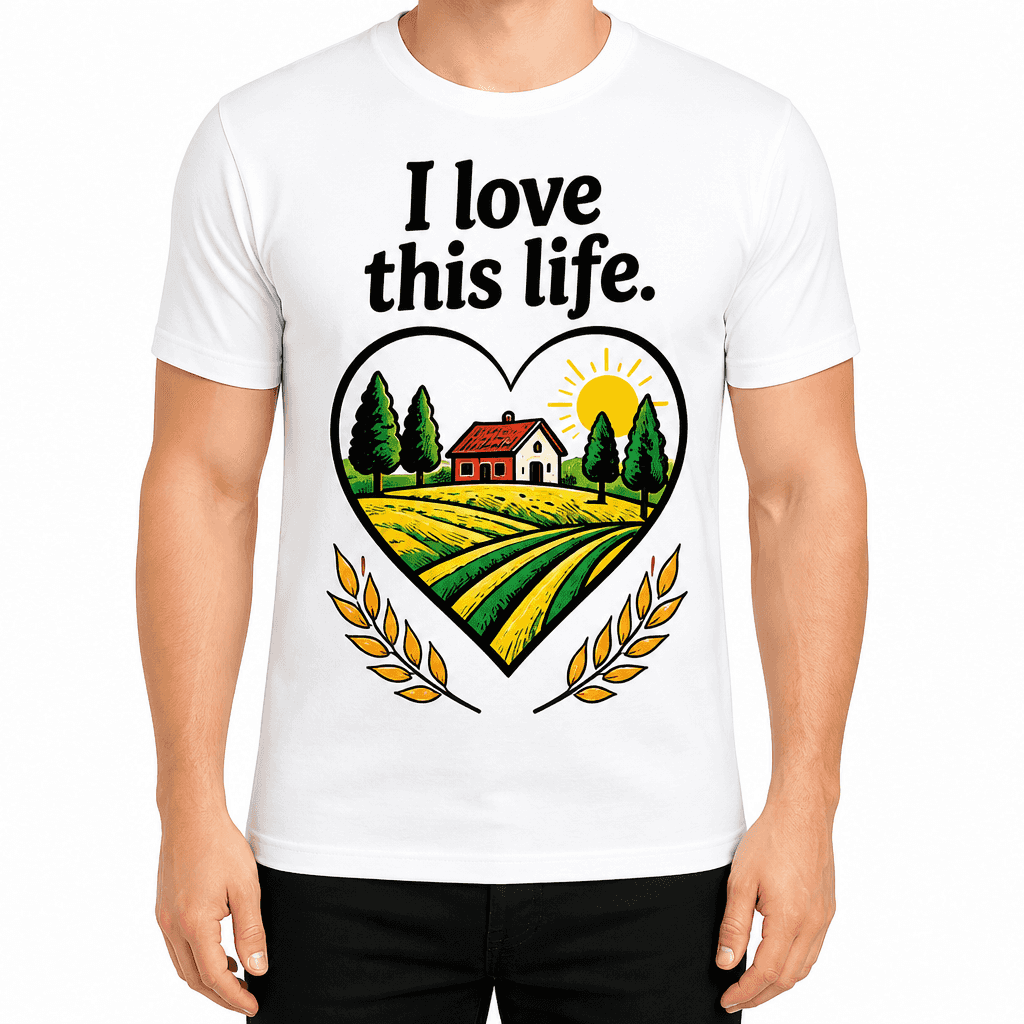 Farmer T-shirt β I love this life.
