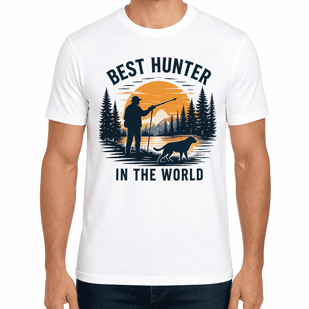 Hunter T-Shirt – BEST HUNTER IN THE WORLD