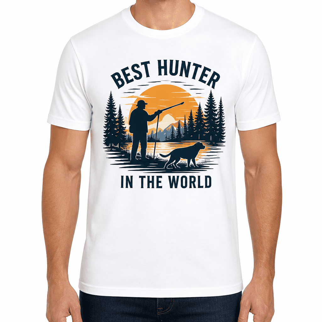 Hunter T-Shirt β BEST HUNTER IN THE WORLD