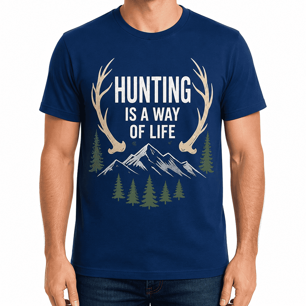 Hunter T-Shirt – HUNTING IS A WAY OF LIFE