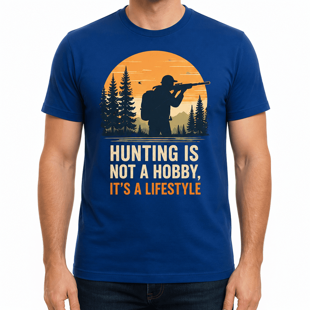 Hunter T-Shirt – HUNTING IS NOT A HOBBY, IT'S A LIFESTYLE
