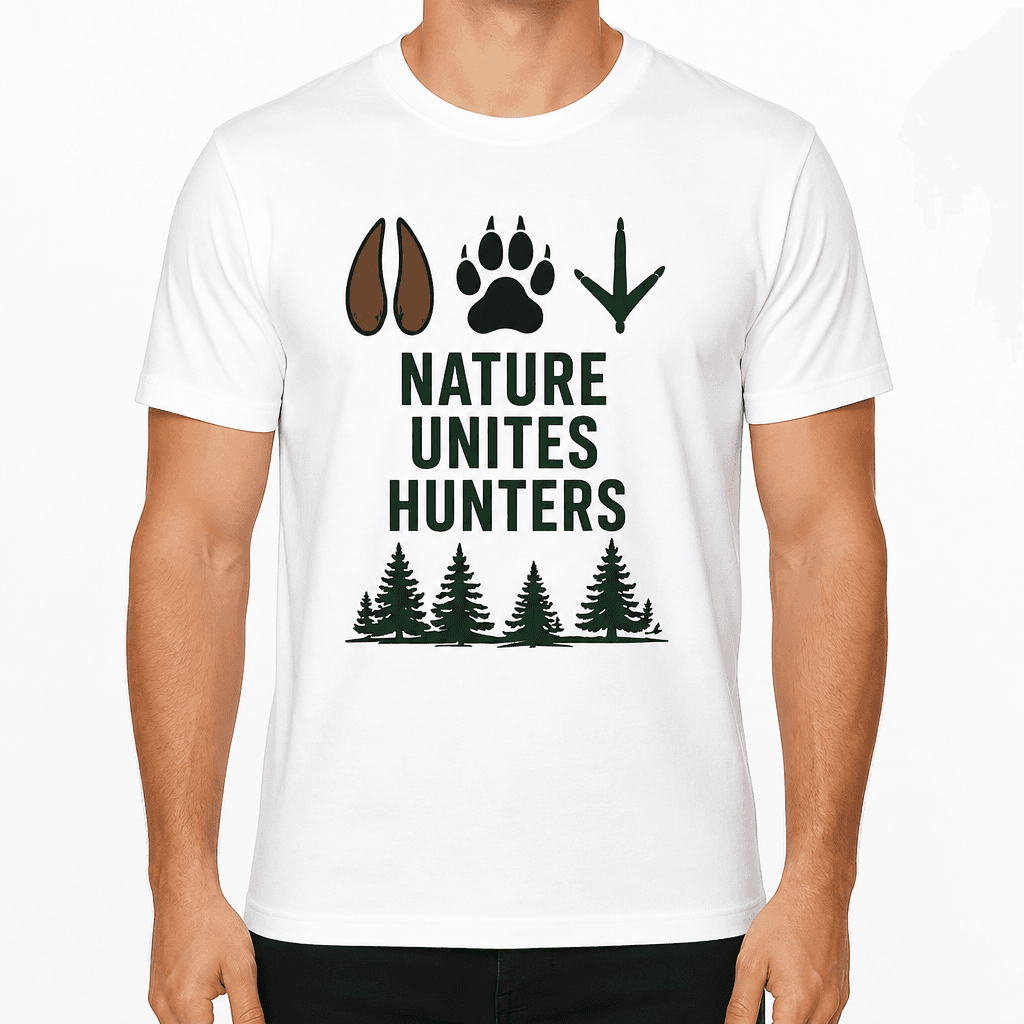 Hunter T-Shirt β NATURE UNITES HUNTERS
