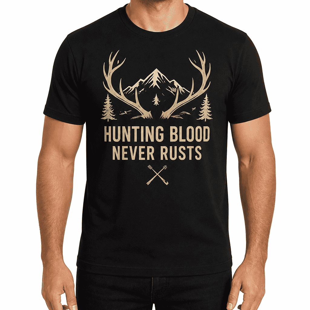 Hunter T-Shirt – HUNTING BLOOD NEVER RUSTS