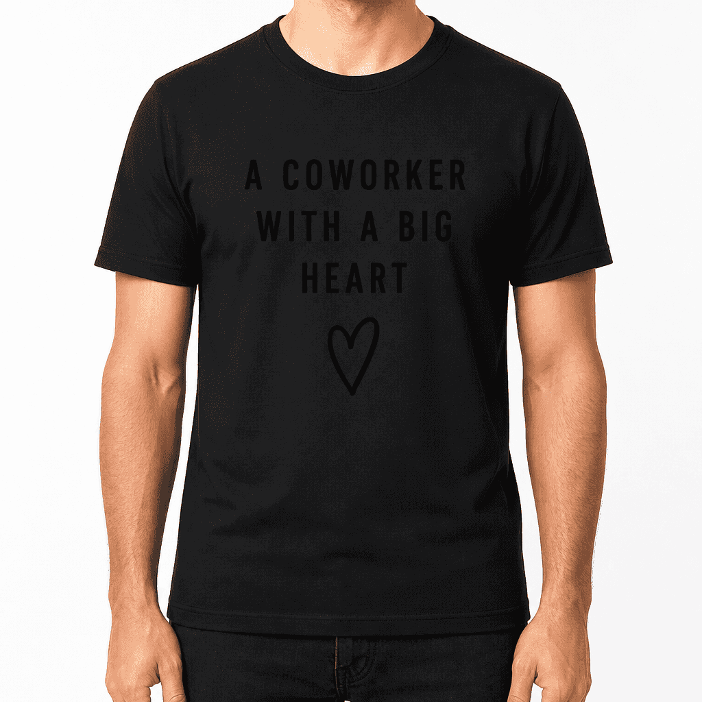 Coworker T-shirt β A COWORKER WITH A BIG HEART