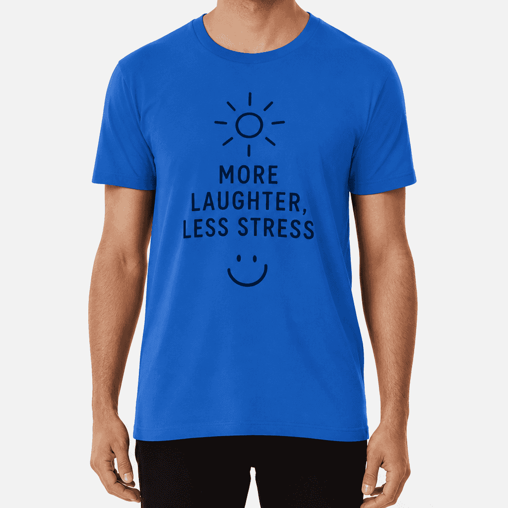 Coworker T-shirt β MORE LAUGHTER, LESS STRESS