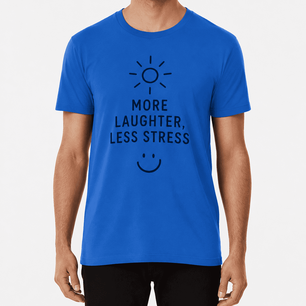 Coworker T-shirt β MORE LAUGHTER, LESS STRESS