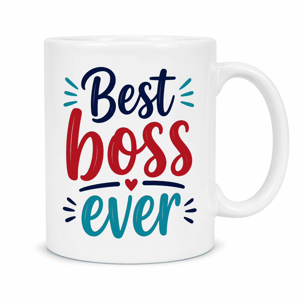 Best Boss Ever Mug - "Best boss ever"