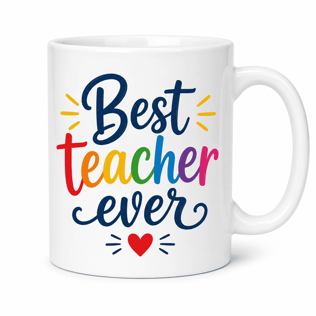 Teacher Gift Mug - Best teacher ever