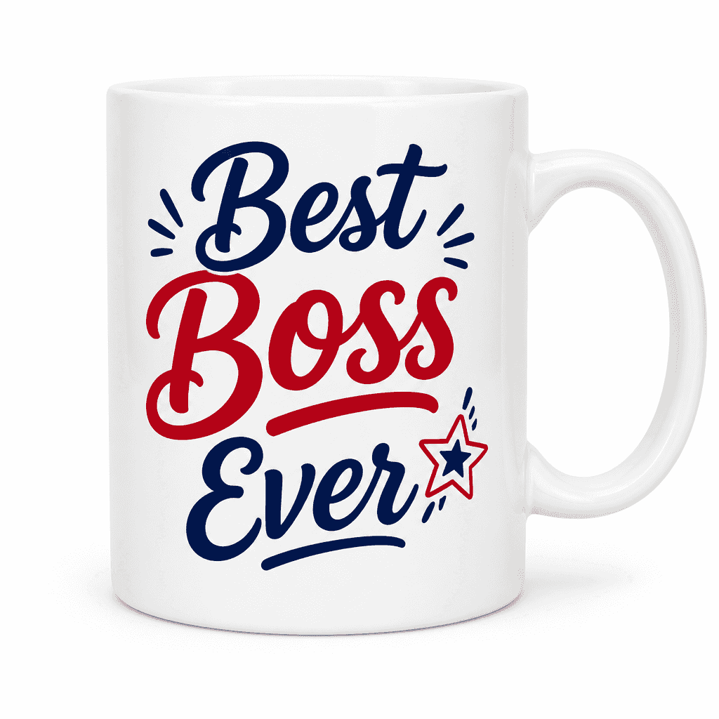 Funny Mug for Bosses β Best Boss Ever
