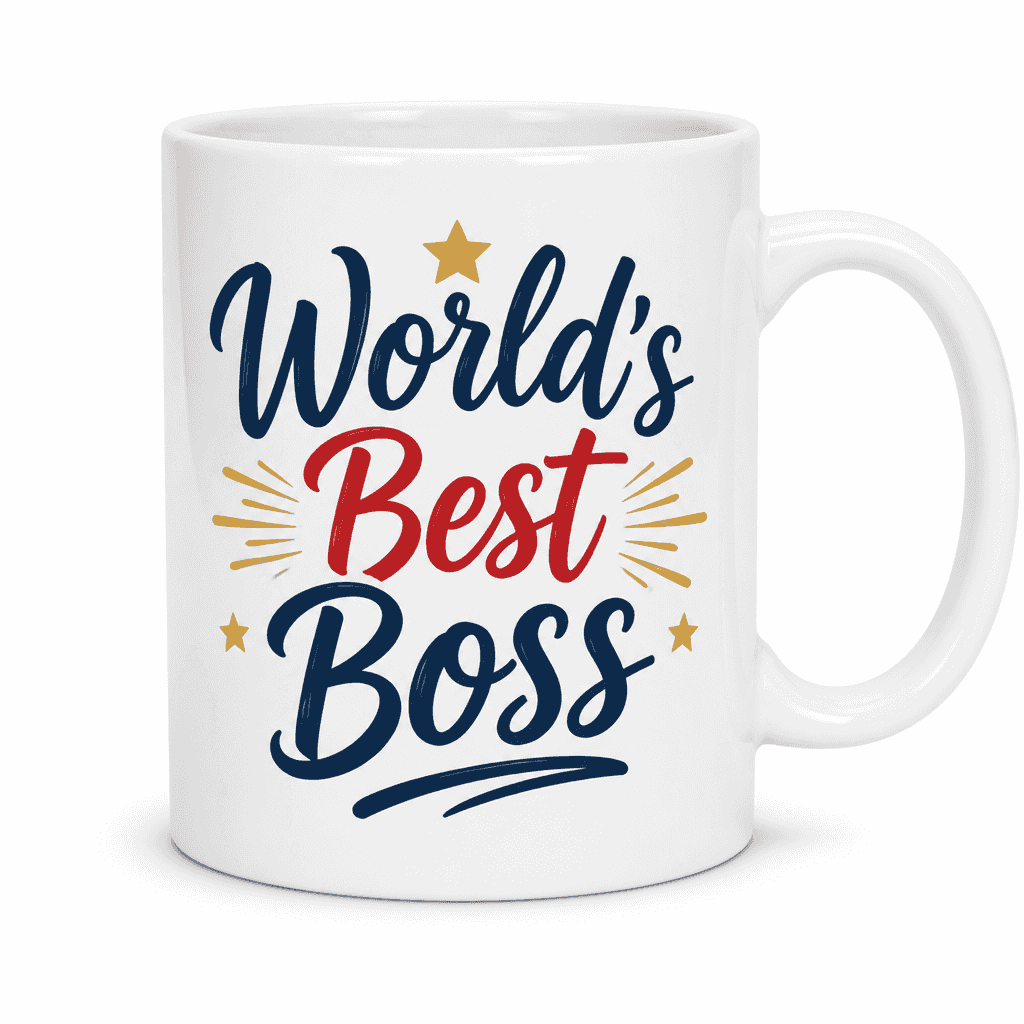 Funny Mug for Bosses β World's Best Boss