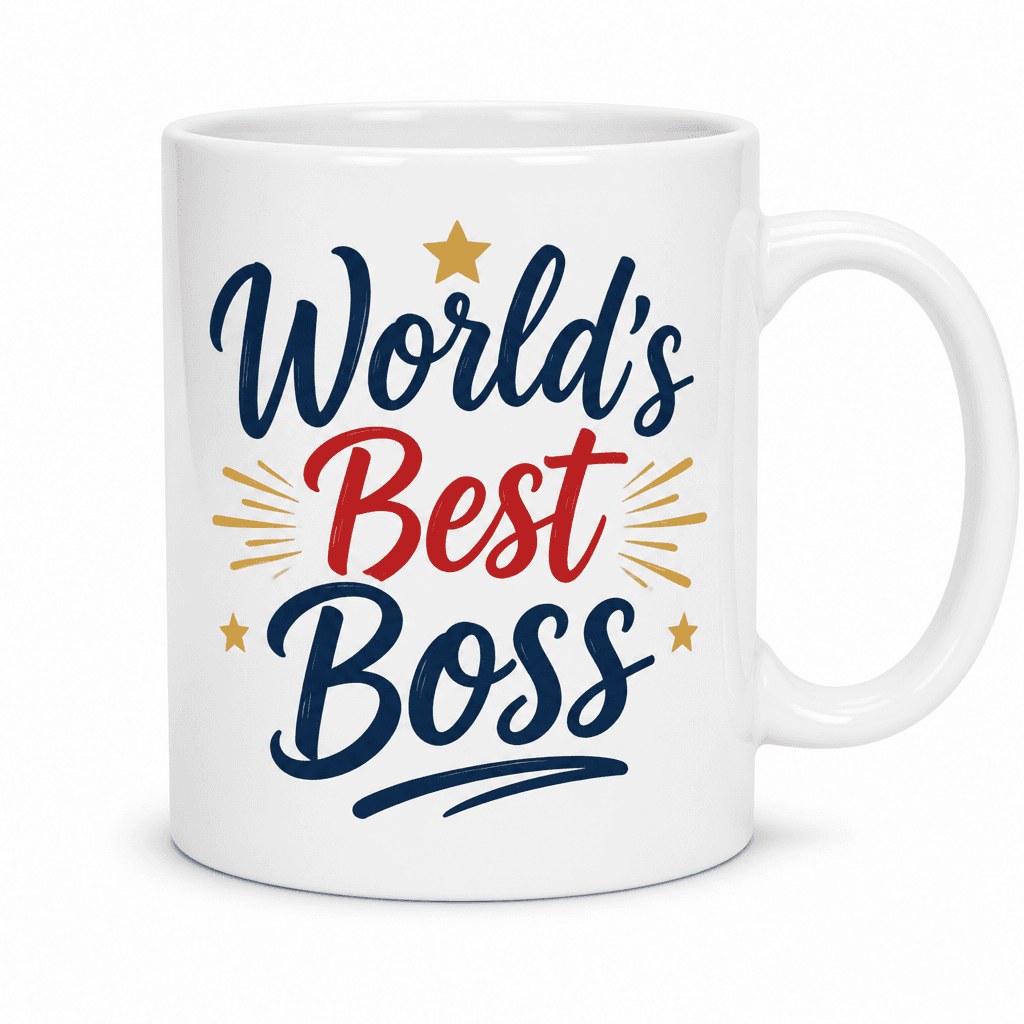 Funny Mug for Bosses – World's Best Boss