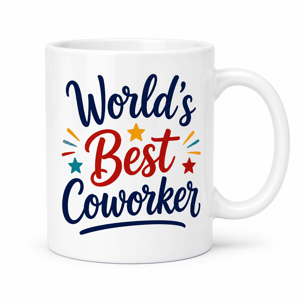 Funny Mug for Coworkers – World's Best Coworker