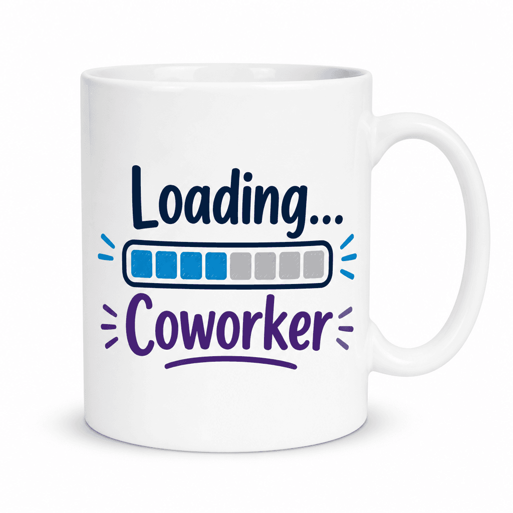 Funny Mug for Coworkers – Loading... Coworker