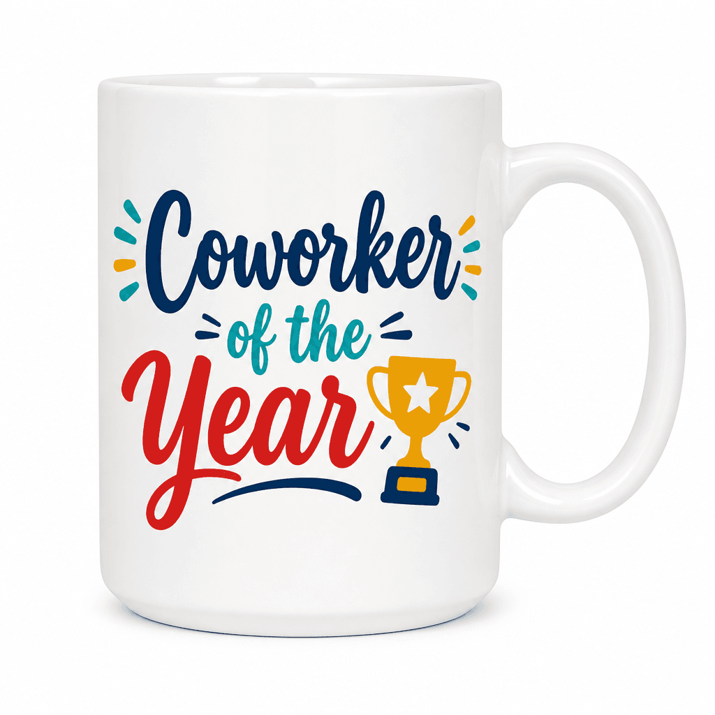 Funny Mug for Coworkers – Coworker of the Year