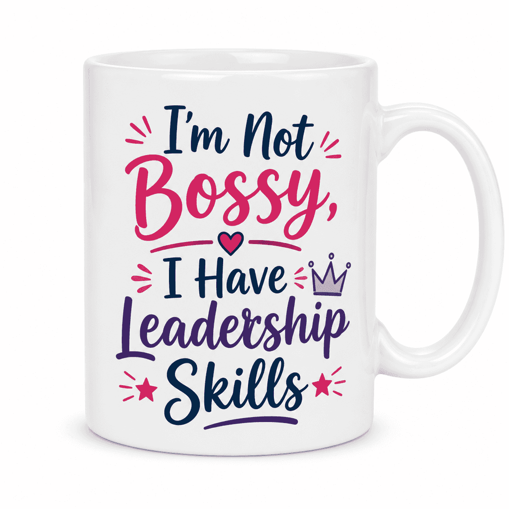 I'm Not Bossy, I Have Leadership Skills Funny Mug