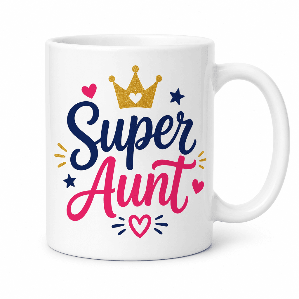 Funny Mug – Super Aunt