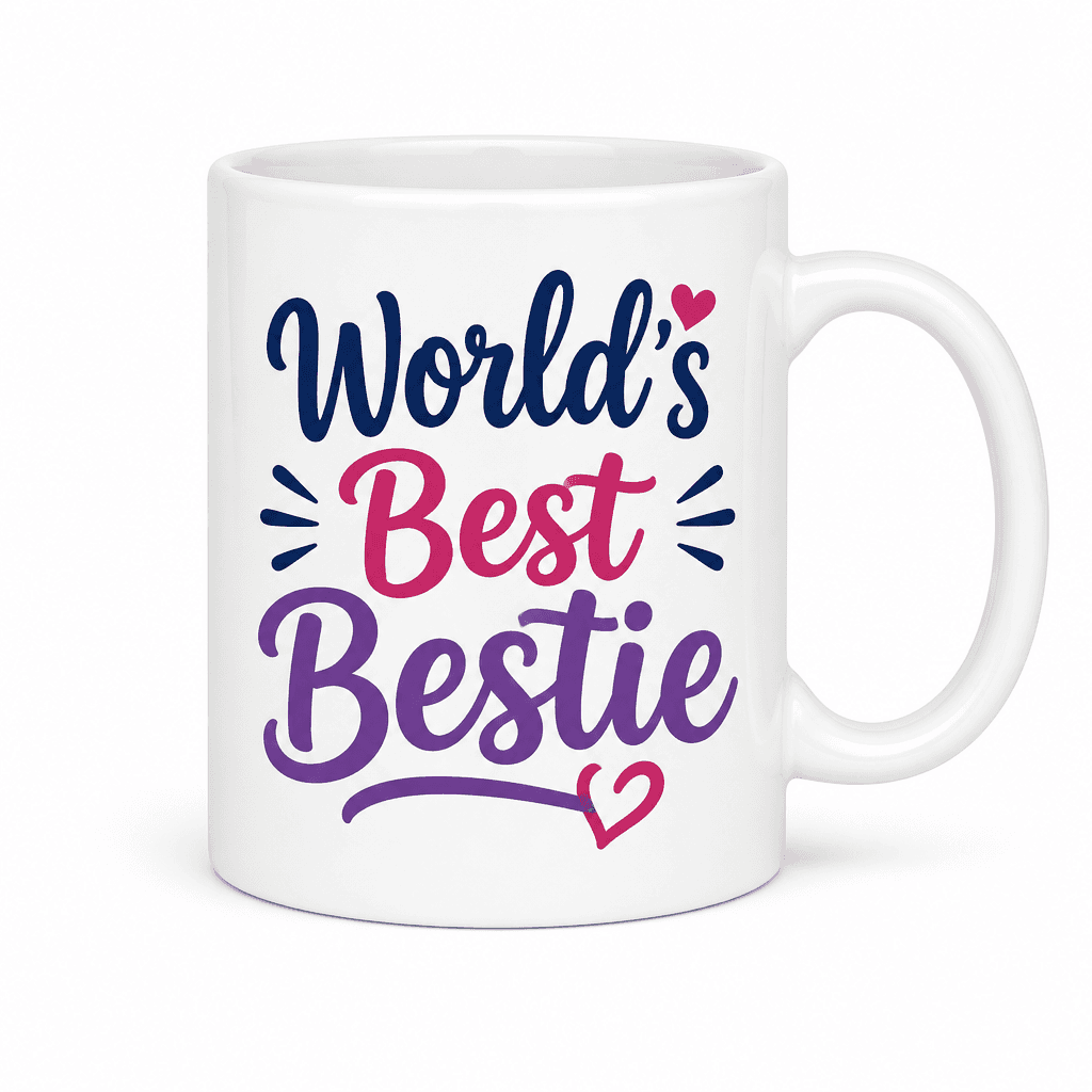 Funny Mug – World's Best Bestie