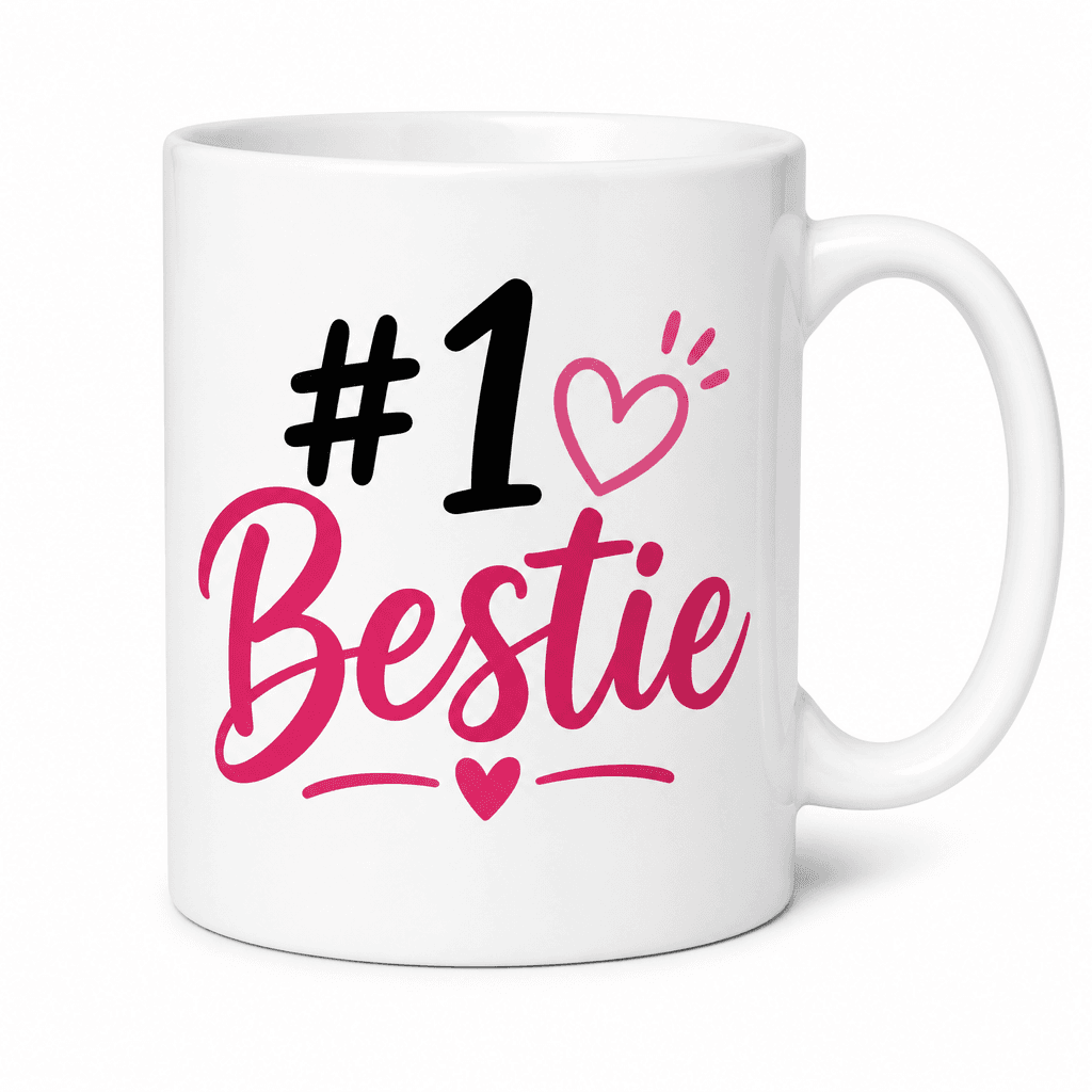 Funny Mug – #1 Bestie