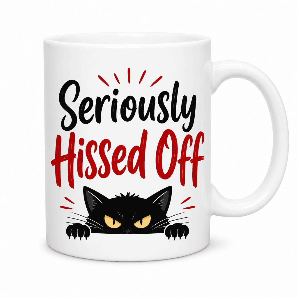 Seriously Hissed Off Funny Mug