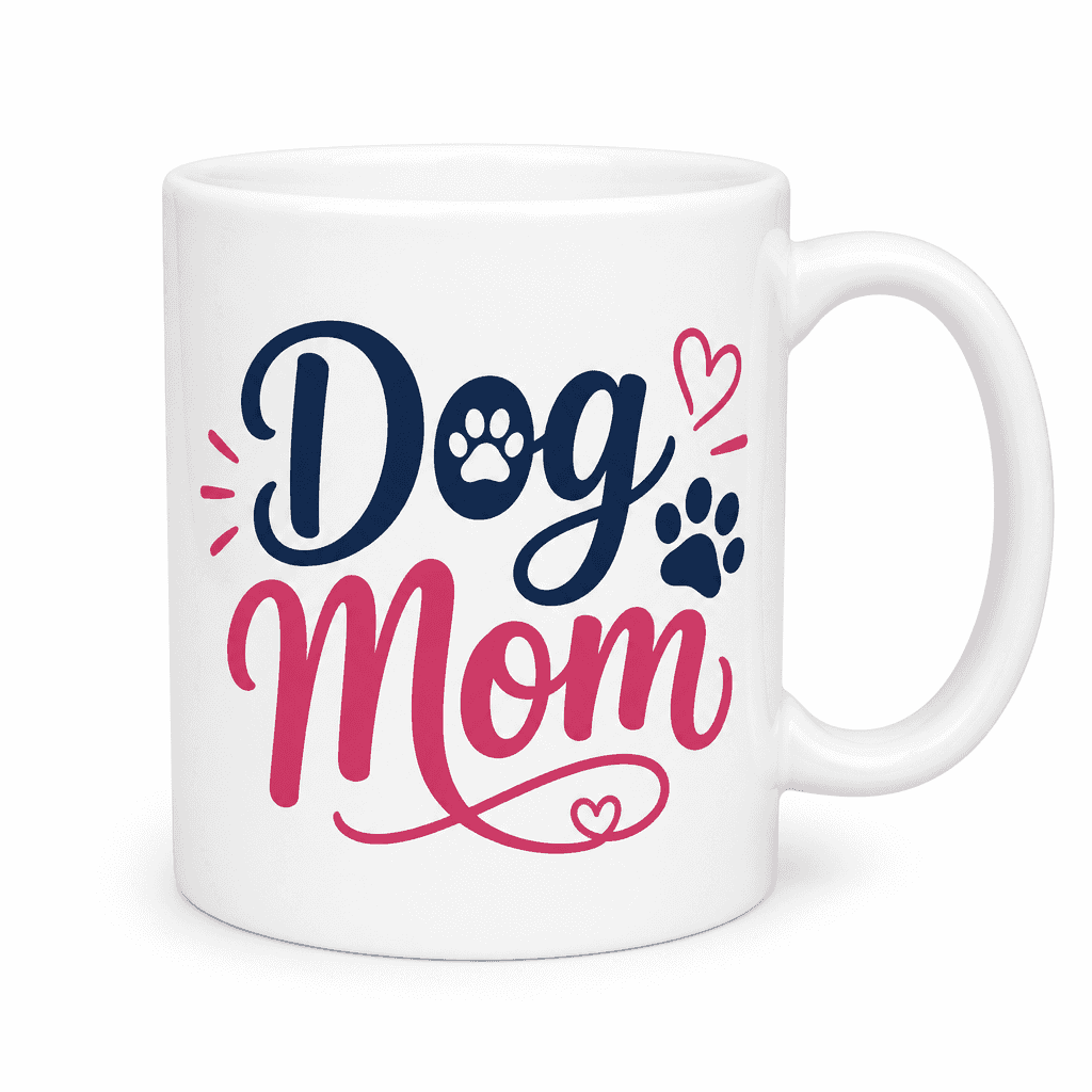 Dog Mom Funny Mug