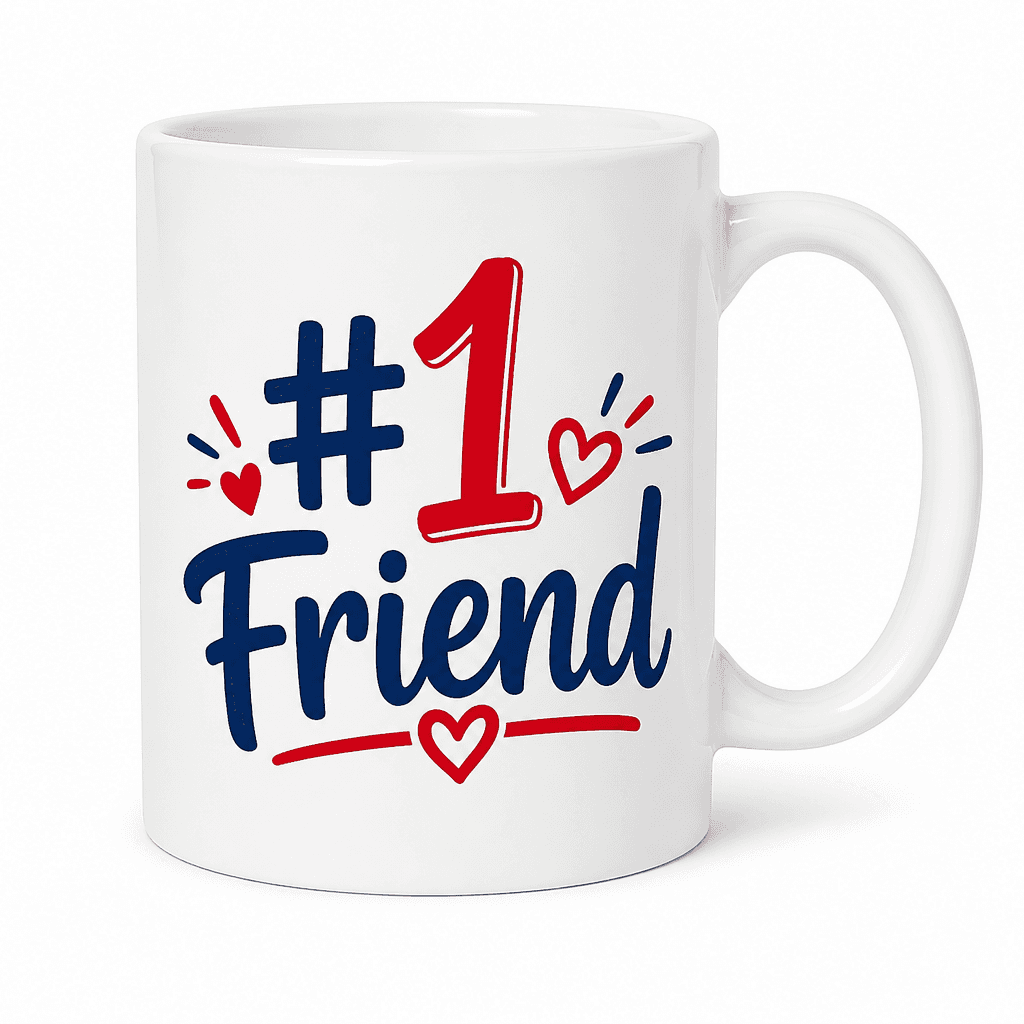 Funny Mug – #1 Friend