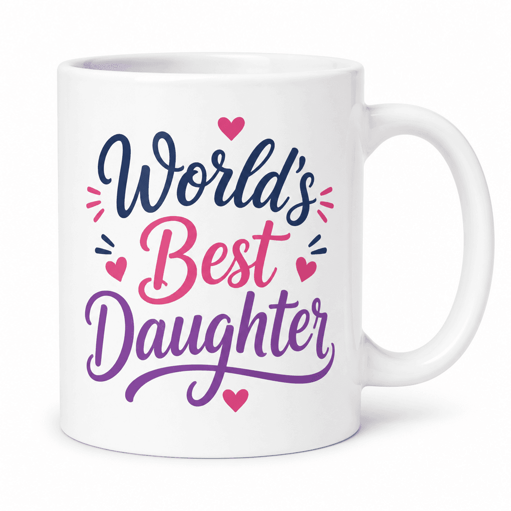 Funny Mug – World's Best Daughter