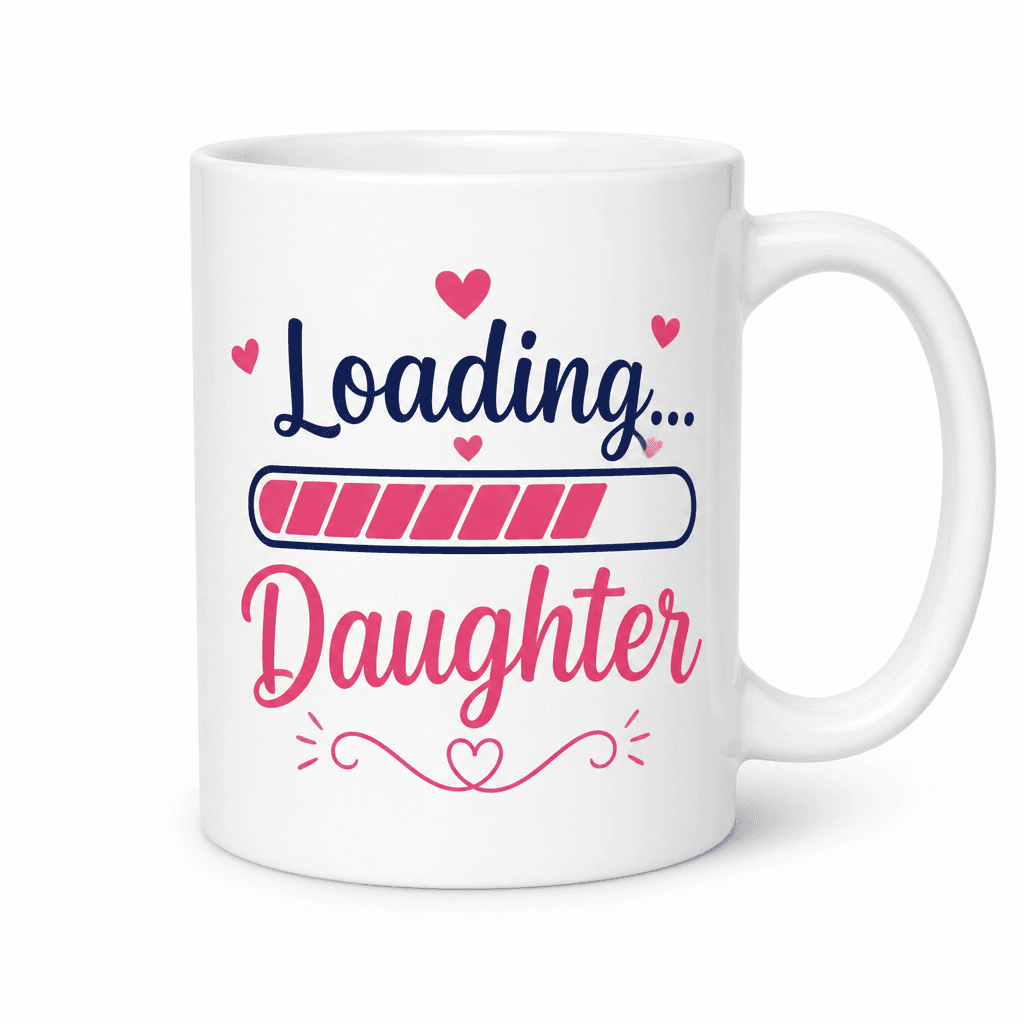Funny Mug – Loading... Daughter