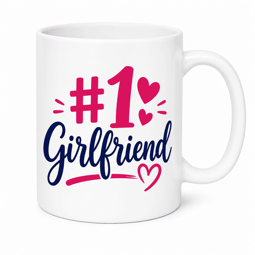 Funny Mug – #1 Girlfriend