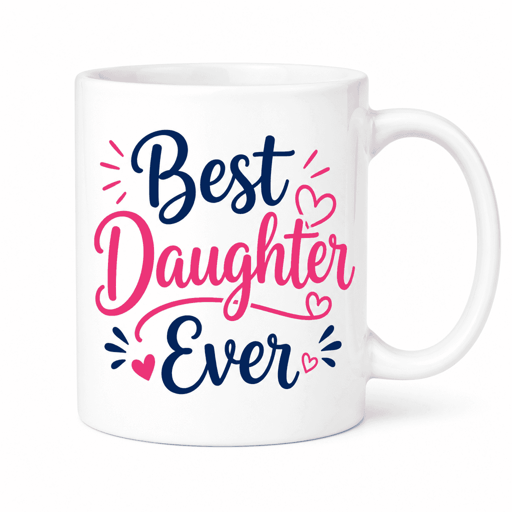 Funny Mug โ Best Daughter Ever