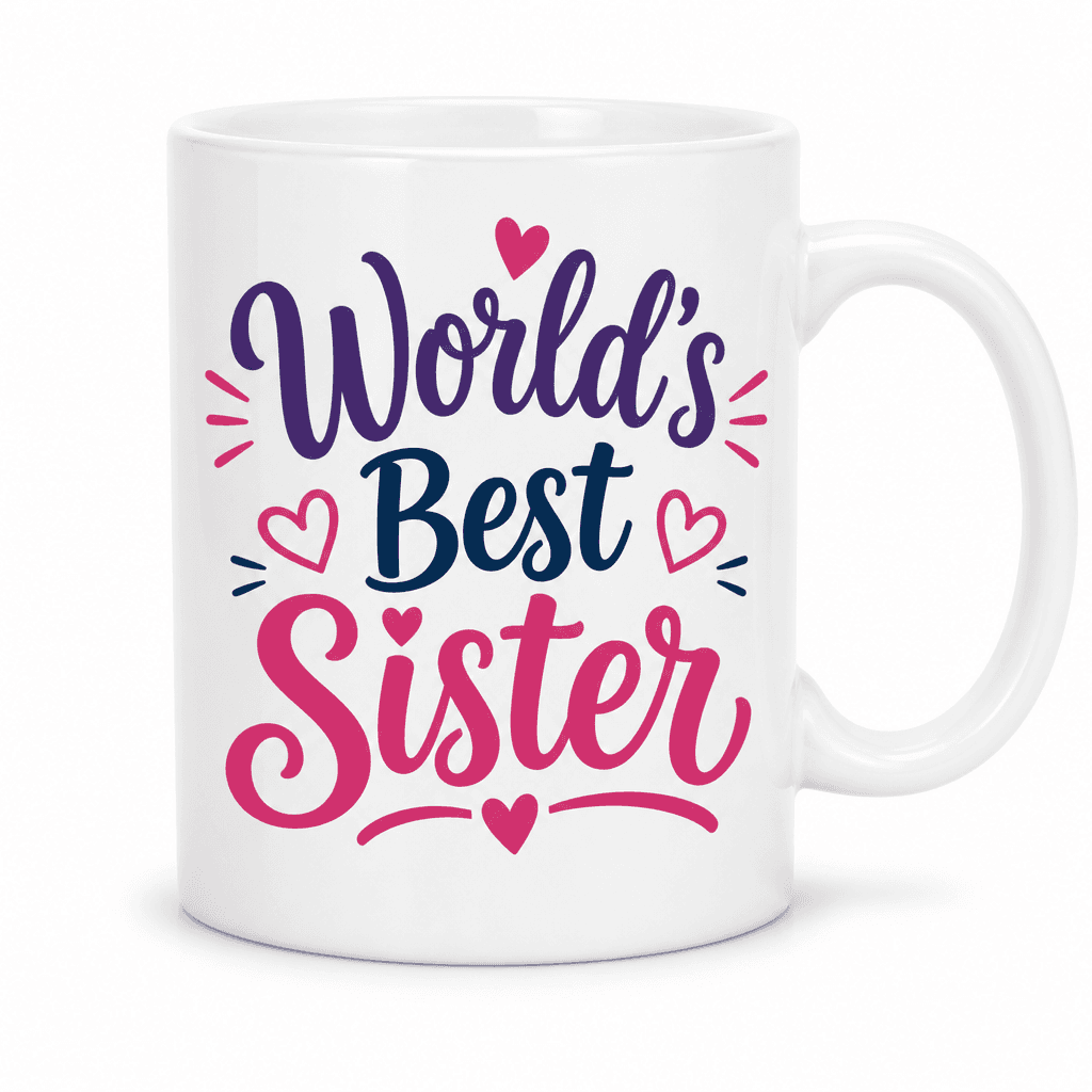 World's Best Sister Funny Mug