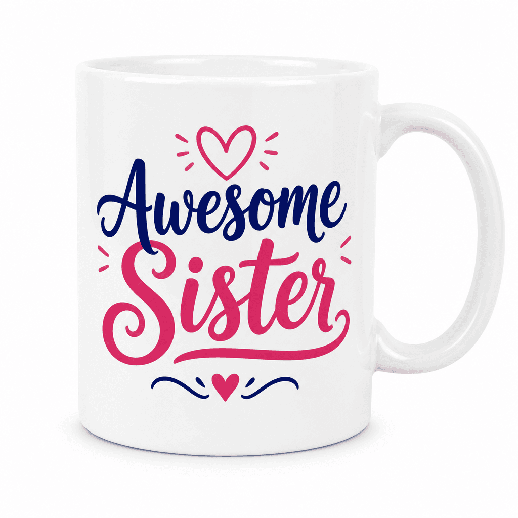 Awesome Sister Funny Mug