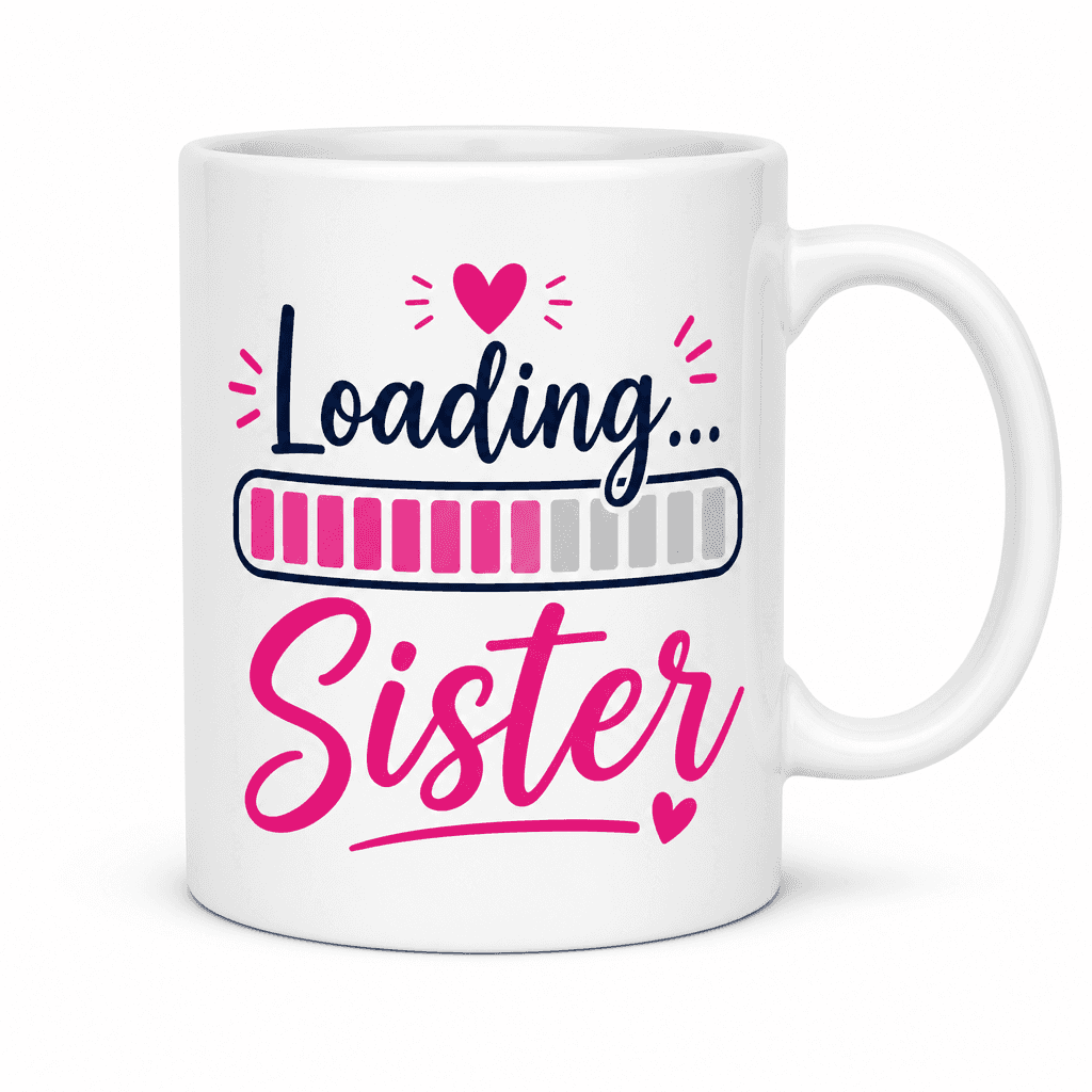 Loading... Sister Funny Mug