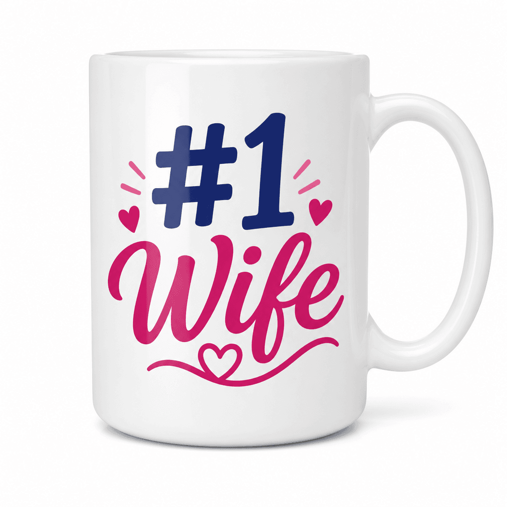 Funny Mug – #1 Wife