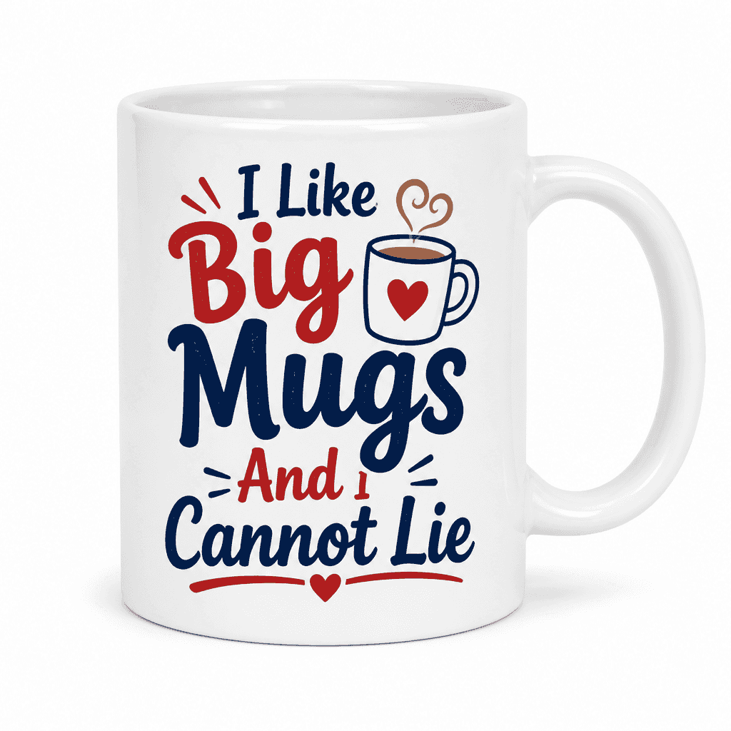 I Like Big Mugs And I Cannot Lie Funny Mug
